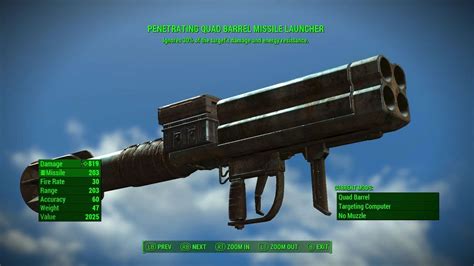 fallout 4 rocket launcher.